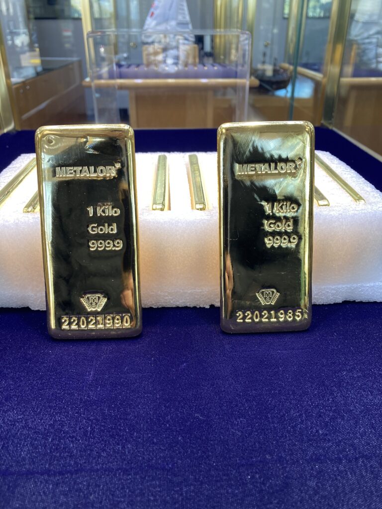 We Buy Gold Ppc 6 1 Kilo Metalor Gold Bars