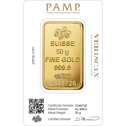 Au 50G Pamp - Gold &Amp; Silver Traders