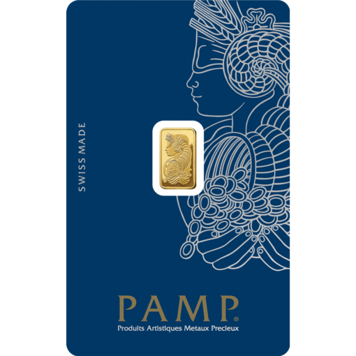 1 Gram Pamp Suisse Fortuna Gold Bar