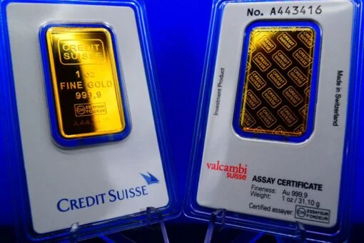Buy 1 Oz Credit Suisse Gold Bars