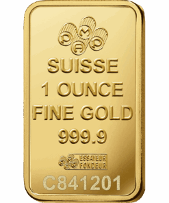 1 oz Pamp Suisse Fortuna Gold Bar