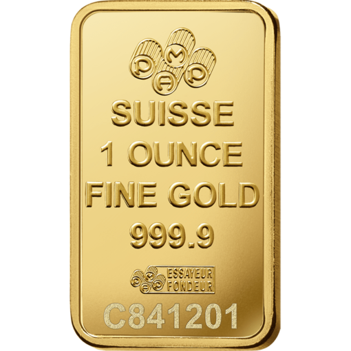 1 Oz Pamp Suisse Fortuna Gold Bar