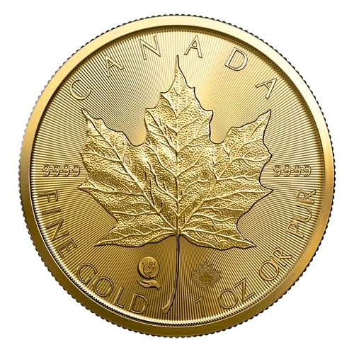 1 Oz Random Year Canadian Maple Leaf Gold Coin