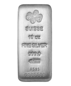 10 oz PAMP Suisse Silver Bar