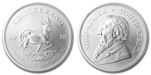 2018 South Africa Silver Krugerrand - Gold &Amp; Silver Traders