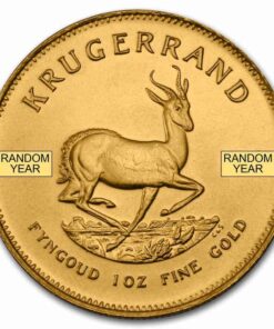Alternative view of 1 oz Random Year South African Krugerrand Gold Coin