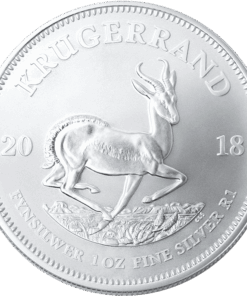 Alternative view of 1 oz Random Year Krugerrand Silver Coin