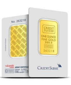 1 oz Creadit Suisse Gold Bar Sealed