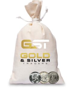 $10 Face Value Bag of U.S. 90% Silver Half Dollar Coins