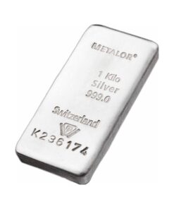1 Kilo Metalor Silver Bar