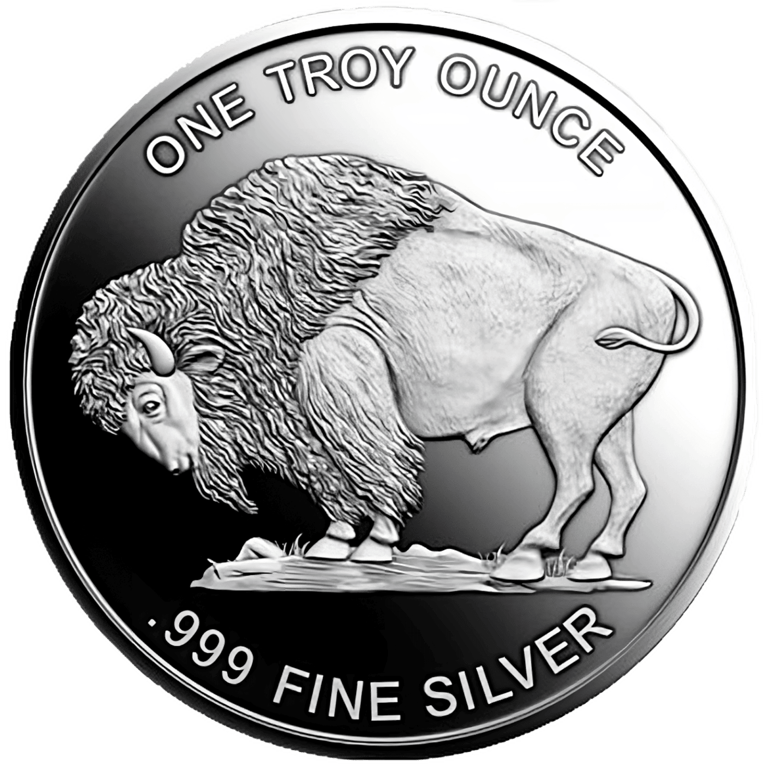 Silver Round 1 oz Buffalo Silver Round – Gold & Silver Traders