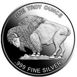 1 Oz Buffalo Silver Round
