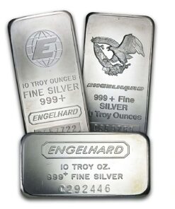 10 oz Engelhard Silver Bar