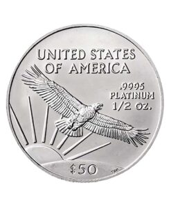 Alternative view of 1/2 oz Platinum American Eagle