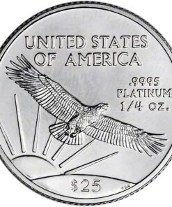 Alternative view of 1/4 oz Platinum American Eagle