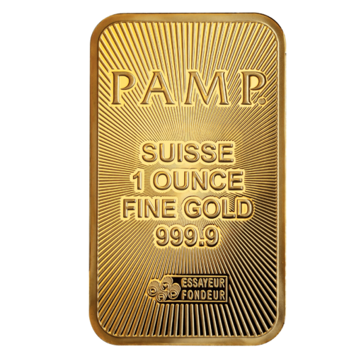 1 Oz Pamp Suisse Gold Bar 2