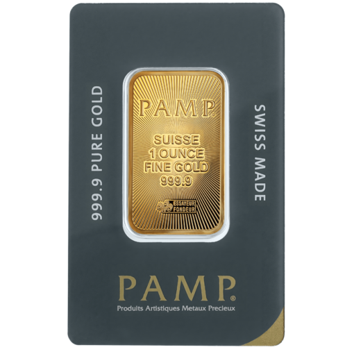 1 Oz Pamp Suisse Gold Bar