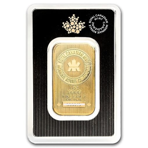 1 Oz Royal Canadian Mint Gold Bar