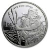 1 oz Trident Silver Round