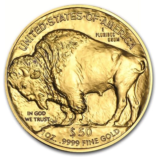 White 1 Oz American Gold Buffalo Back Transformed - Gold &Amp; Silver Traders