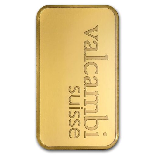 White 20G Valcambi Gold Bar Back Transformed - Gold &Amp; Silver Traders
