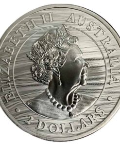 Alternative view of 2 oz Australian WildLife Silver Coin