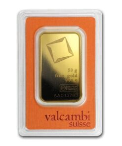 50g Valcambi Gold Bar
