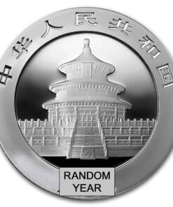 Alternative view of 30g Chinese Panda (Random Year)