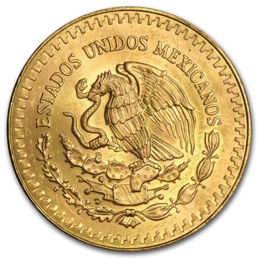 1 2 Oz Mexican Libertad Gold Coin Back - Gold &Amp; Silver Traders