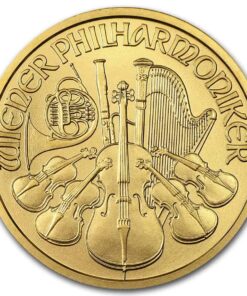 1/2 oz Philharmonic Austrian Gold Coin (Random Year)