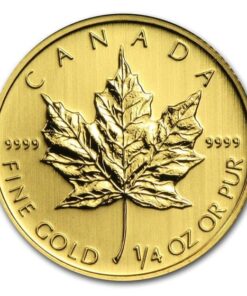 1/4 oz Canadian Maple Gold Coin (Random Year)