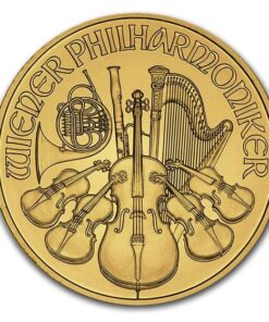 1/4th oz Philharmonic Austrian Gold Coin (Random Year)