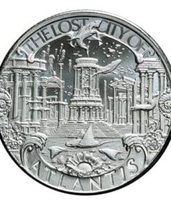 Alternative view of 1 oz Atlantis Silver Round