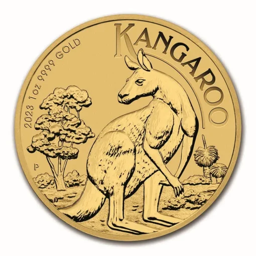1 Oz Australian Kangaroo Gold Coin 2023 - Gold &Amp; Silver Traders