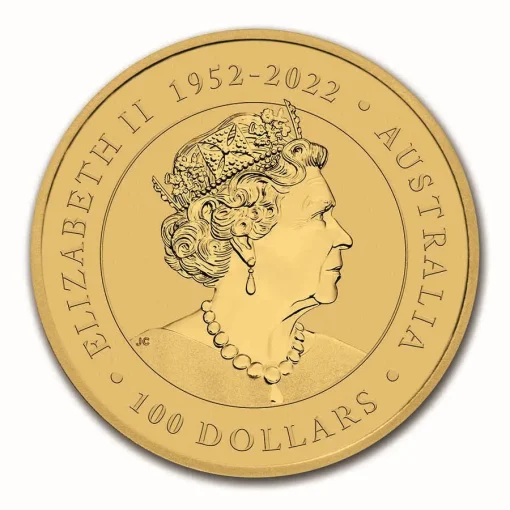 1 Oz Australian Kangaroo Gold Coin 2023 Back - Gold &Amp; Silver Traders