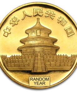 Alternative view of 1 oz Chinese Panda Gold Coin (Unsealed)