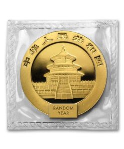 Alternative view of 1 oz Chinese Panda Gold Coin (Sealed)