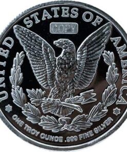 Alternative view of 1 oz Morgan Dollar Design Silver Round