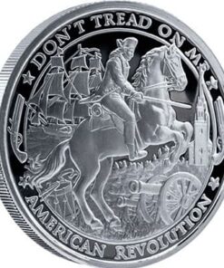 Alternative view of 1 oz Patriot American Revolution Silver Round