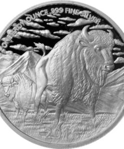 Alternative view of 1 oz The Hunter Silver Round