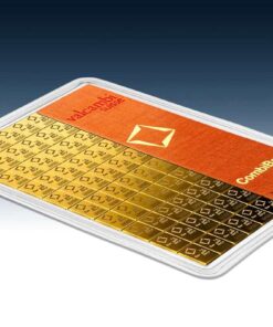 Alternative view of 100g Valcambi Combi Gold Bar