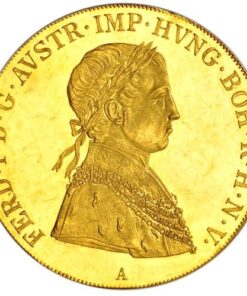 Alternative view of 4 Ducat Austrian Gold Coin (Random Year)