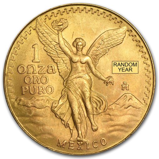 Mexican 1 Oz Libertad Gold Coin Front - Gold &Amp; Silver Traders