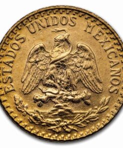 Mexican 2 Pesos Gold Coin (Random Year)