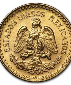 Alternative view of 2.5 Pesos Mexican Gold Coin (Random Year)
