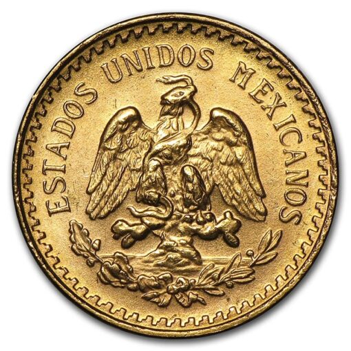 Mexican 2.5 Pesos Gold Coin Random Year Front - Gold &Amp; Silver Traders