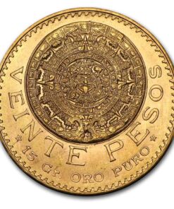 Mexican 20 Pesos Gold Coin (Random Year)