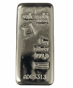 1 Kilo Valcambi Silver Bar W/ Assay