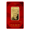2024 1 oz PAMP Suisse Lunar Legend Azure Dragon Gold Bar