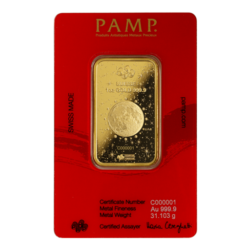 2024 1 Oz Pamp Suisse Lunar Legend Azure Dragon Gold Bar 2